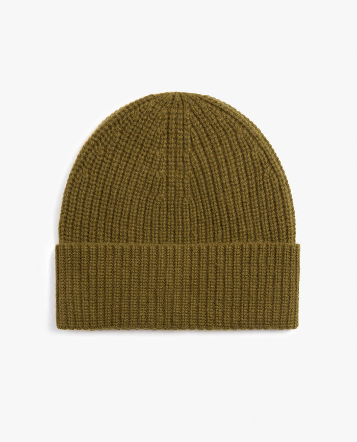 Olive - Men's Beanie & Gloves Bundle