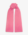 Pink - Cashmere Merino Ribbed Knit Beanie & Finest Cashmere Scarf Bundle