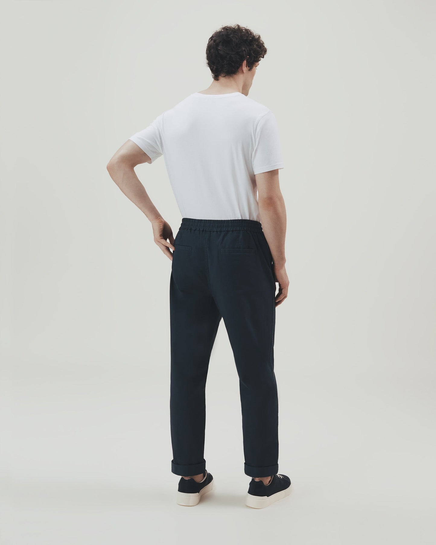 Men's All Rounder Cotton Trousers - Navy
