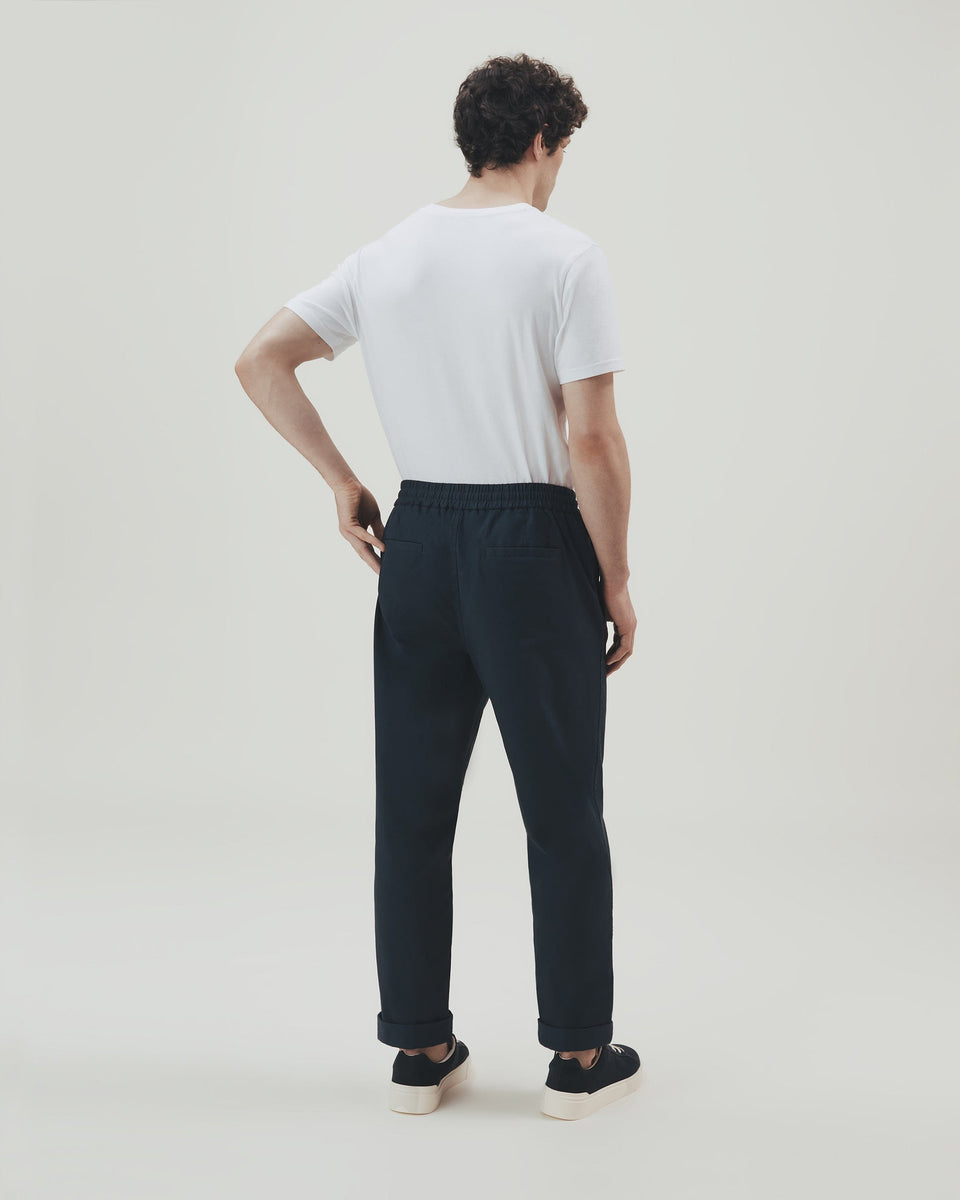 Men's All Rounder Cotton Trousers - Navy