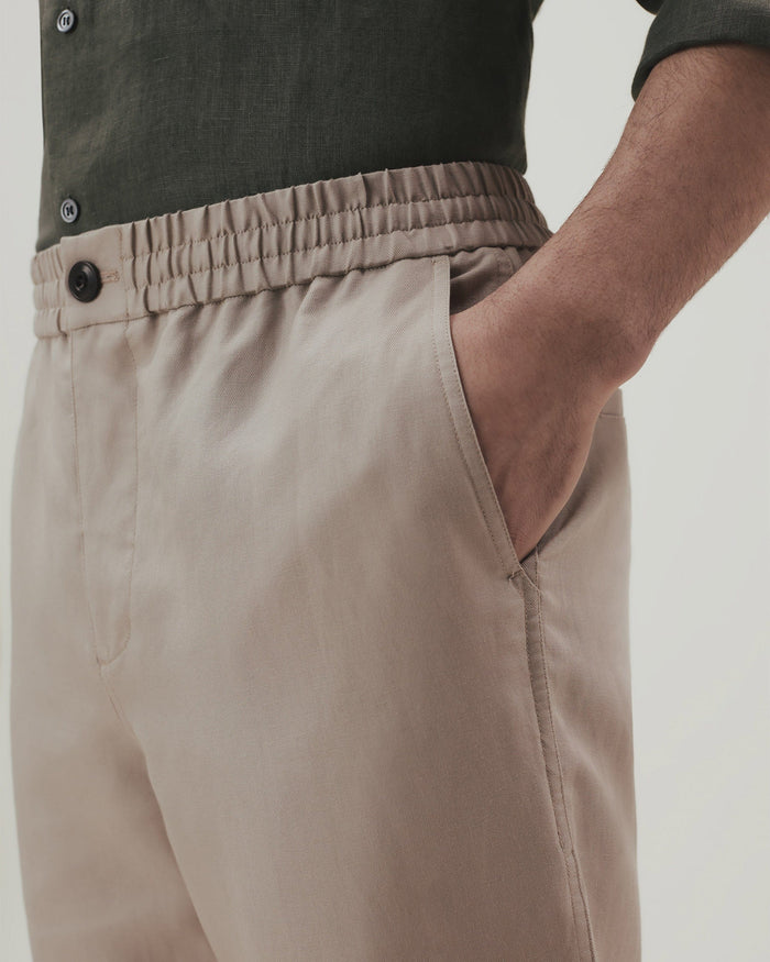 Men's All Rounder French Linen Trouser