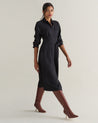 Black - Women's NAIA™ Shirt Dress