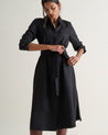 Black - Women's NAIA™ Shirt Dress