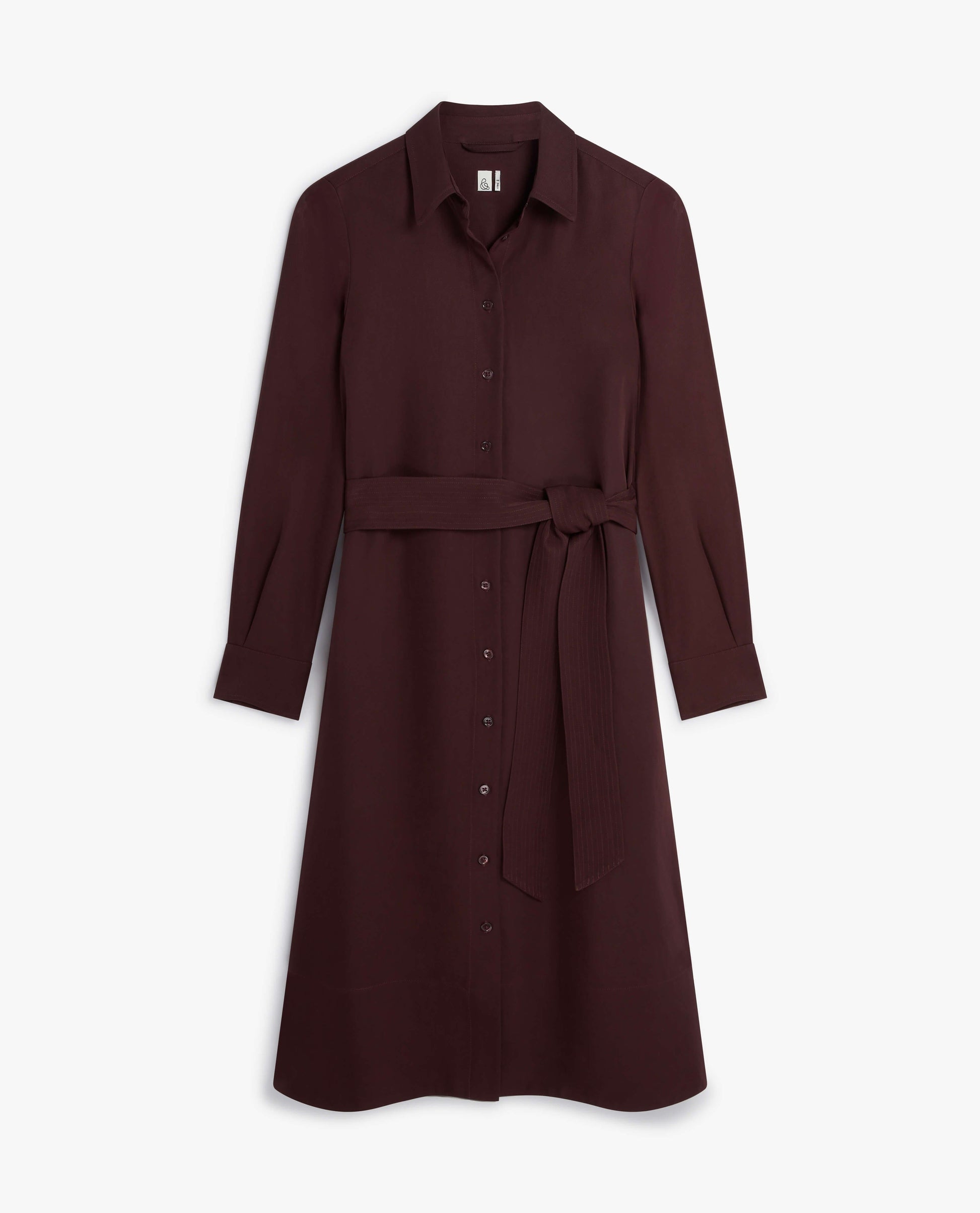 Women's NAIA™ Shirt Dress - Midnight Plum