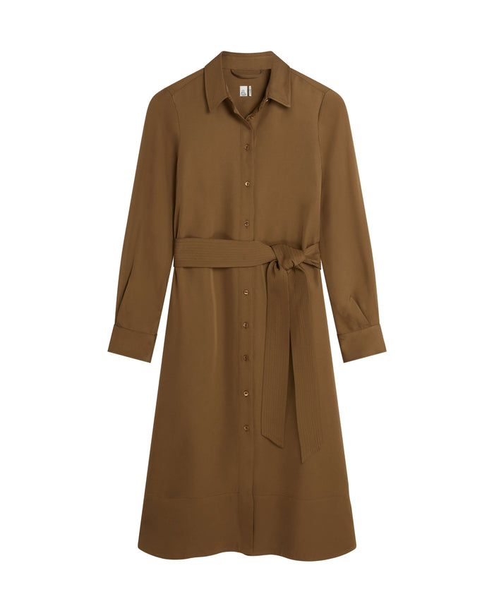 Golden Olive - Women's NAIA™ Shirt Dress