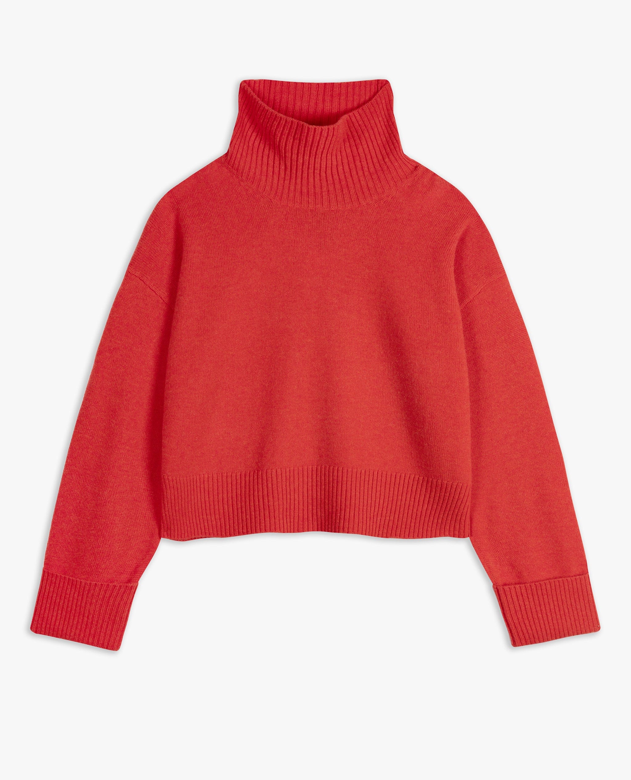 High neck cashmere jumper best sale