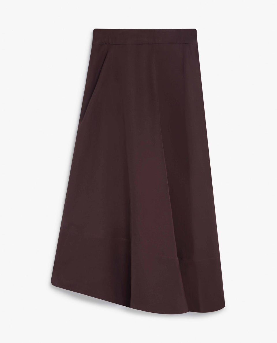 Women's NAIA™ Asymmetric Skirt - Midnight Plum