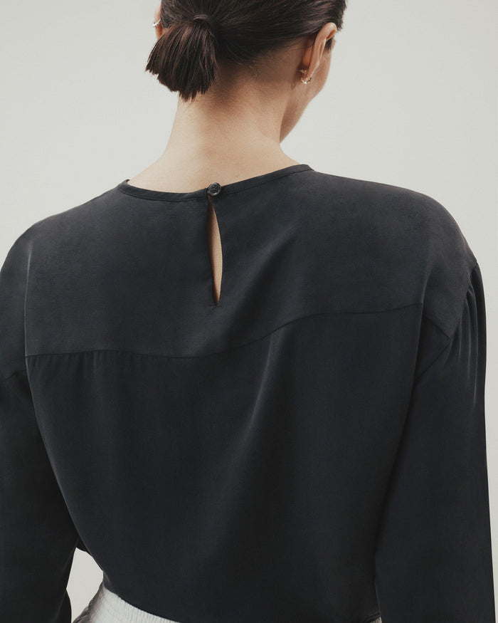Women's Drop Shoulder Easy-Silk Top