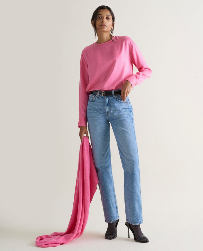 Pink - Oversized Finest Cashmere Wrap