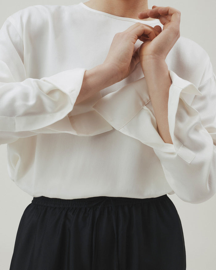 Women's Drop Shoulder Easy-Silk Top