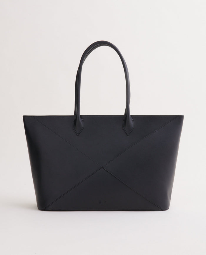 Italian Leather Wrap Tote Bag
