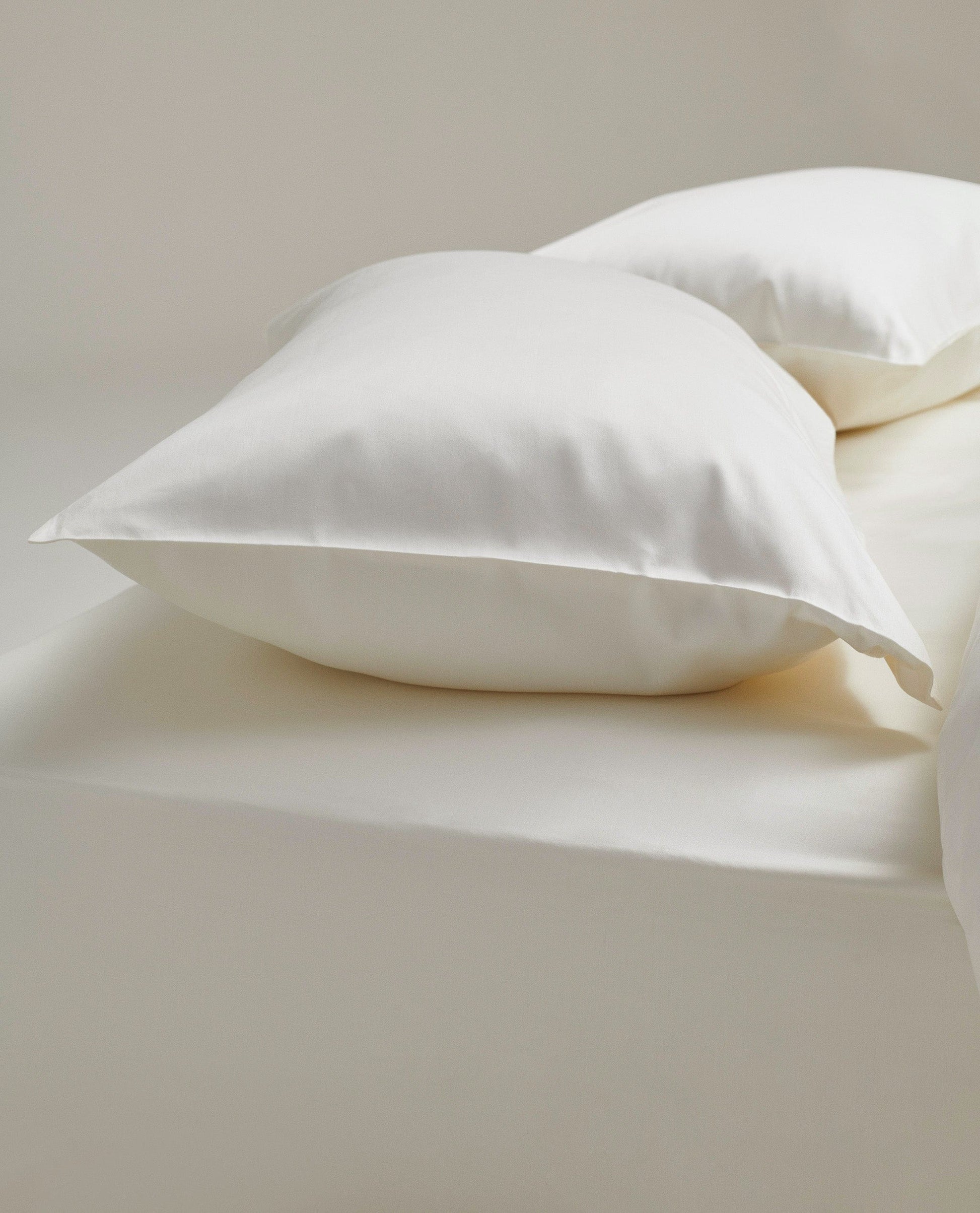 The Crisp & Cool Organic Sheet Set - Buttermilk