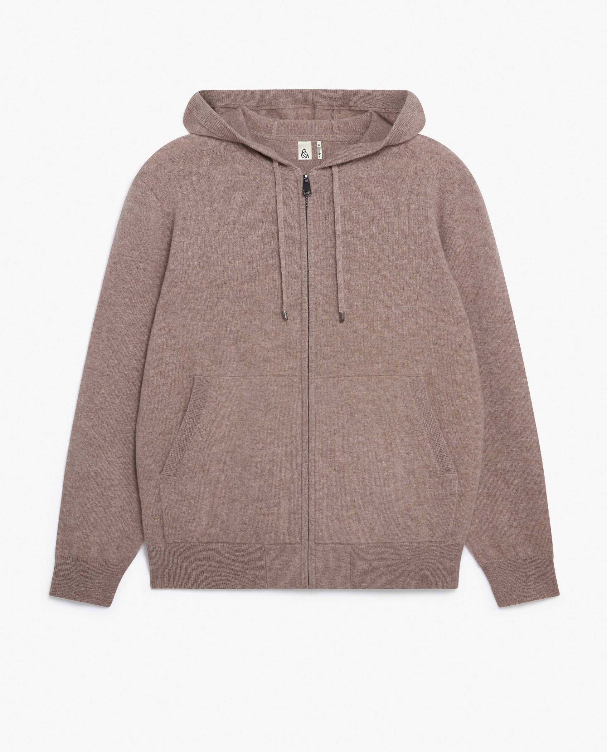 Men's Finest Cashmere Full Zip Hoodie