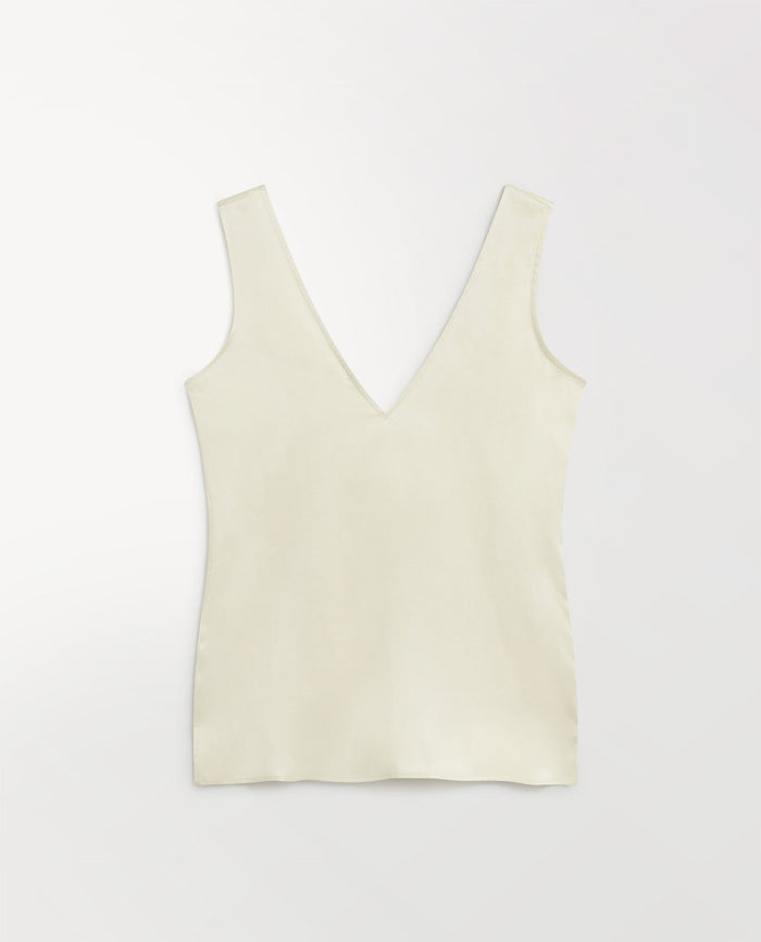 Alabaster - Women's Easy-Silk Sleeveless Top