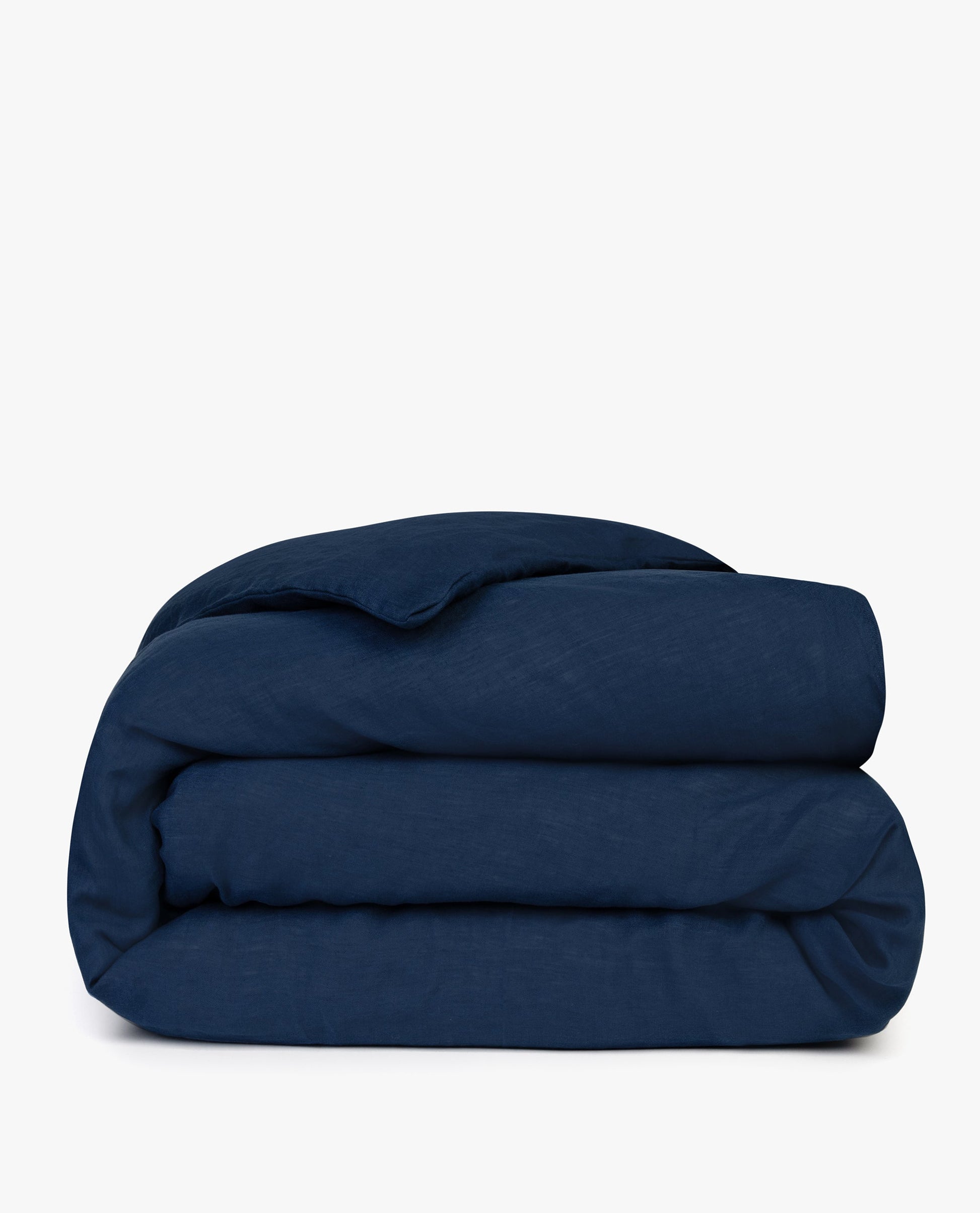 Relaxed & Refined Linen Duvet Cover - Indigo
