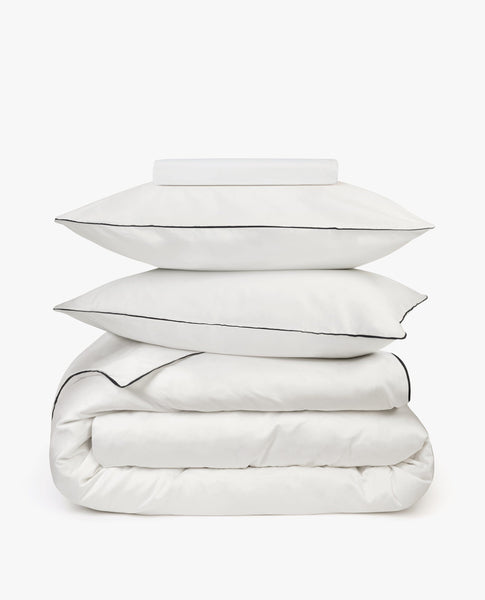 Soft & Smooth Classic 600 thread count luxury Duvet Set by Rise & Fall ...