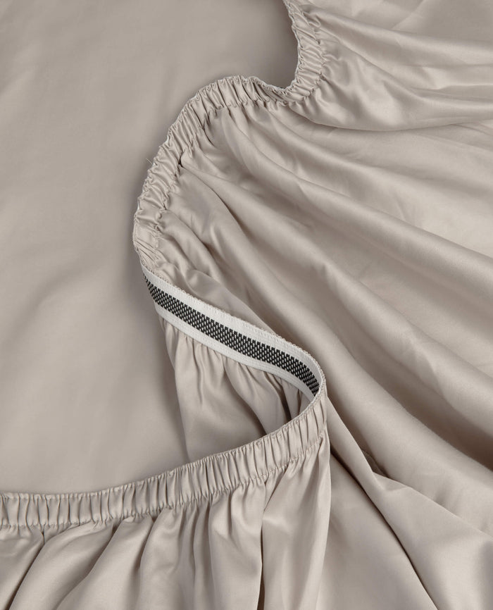 Pebble - The Crisp & Cool Fitted Sheet Bundle