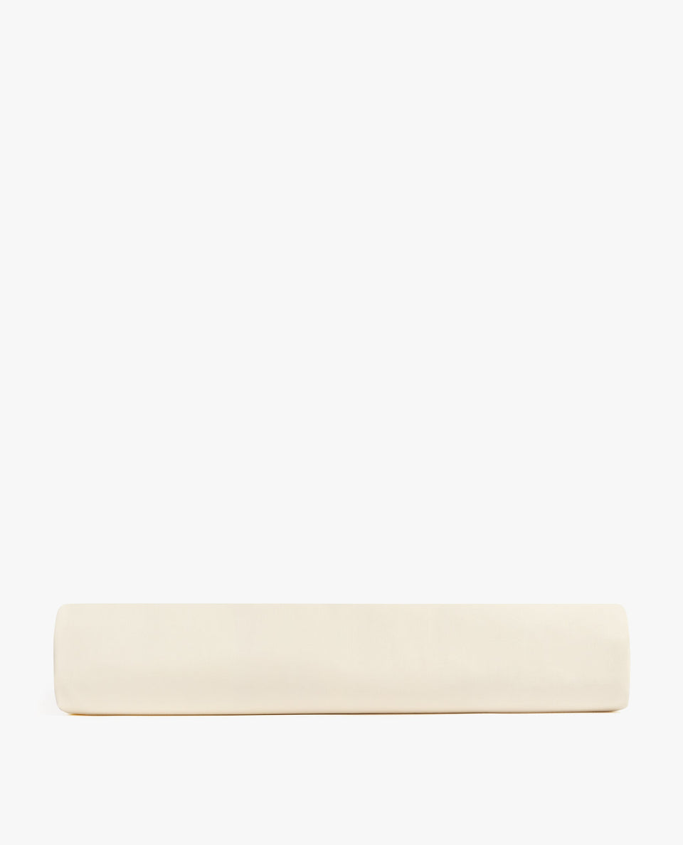 The Crisp & Cool Organic Luxury Flat Sheet - Buttermilk