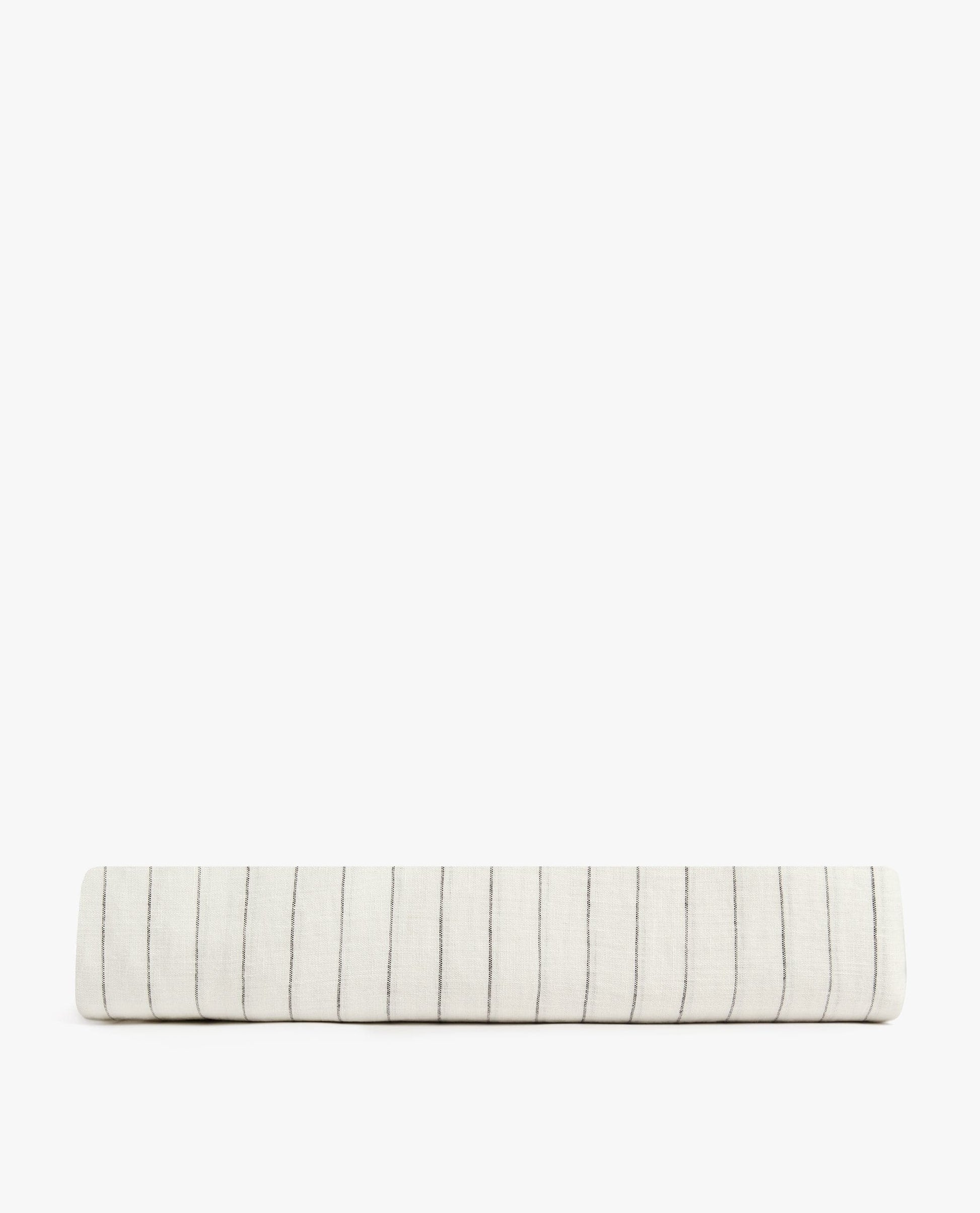 Relaxed & Refined Linen Flat Sheet - Stripe