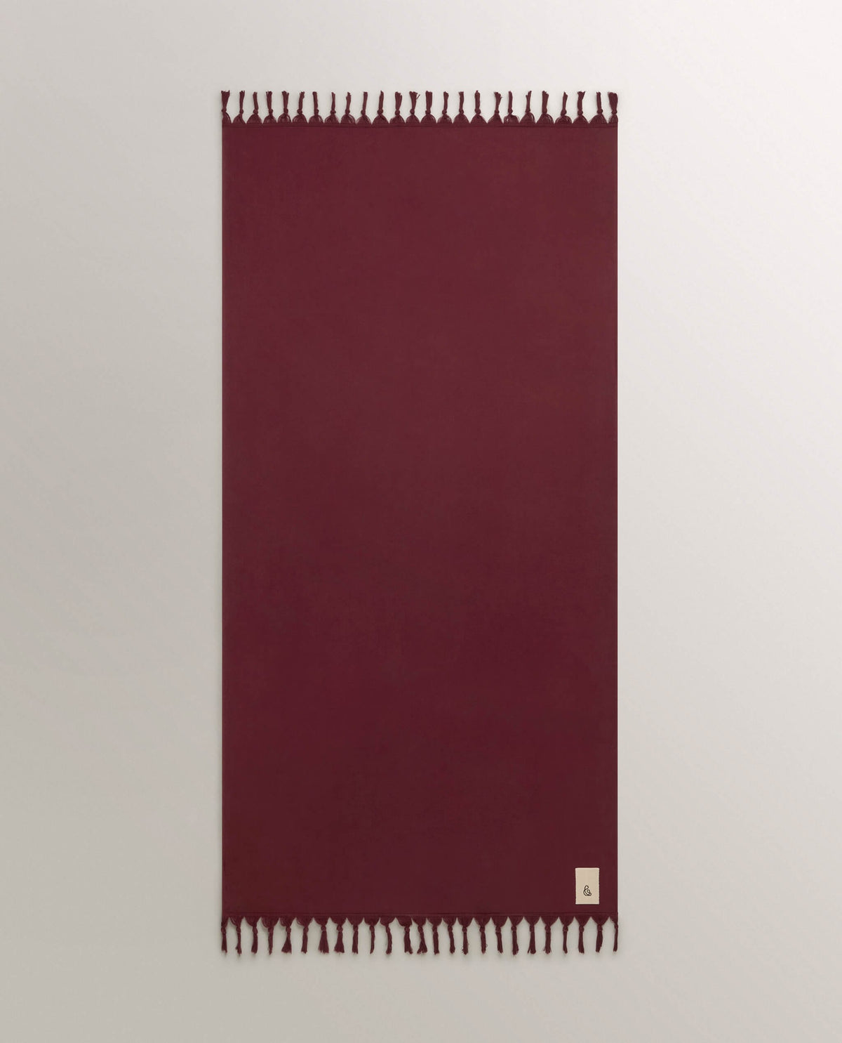 Hammam Beach Towel - Mahogany