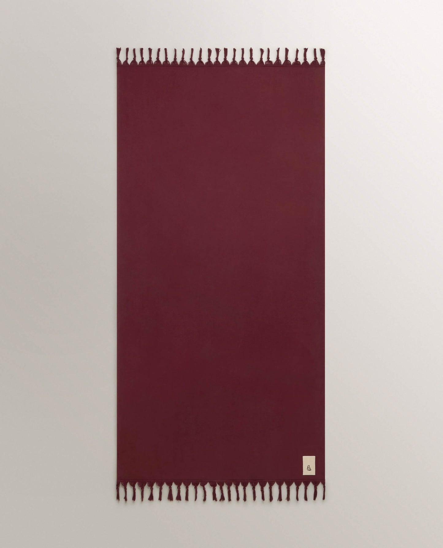 Hammam Beach Towel - Mahogany