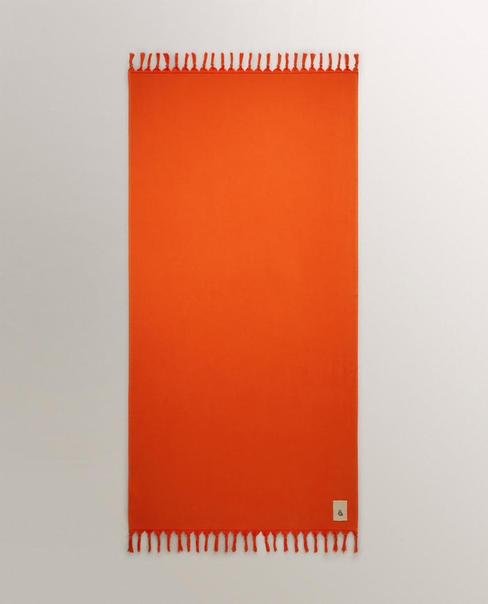 Coral Red - Hammam Beach Towel