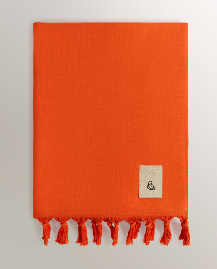 Coral Red - Hammam Beach Towel