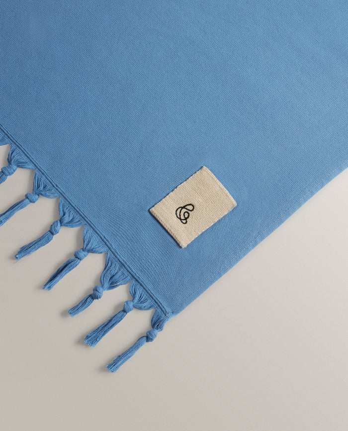 Seaworthy Blue - Hammam Beach Towel