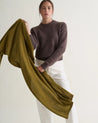 Olive - Oversized Finest Cashmere Wrap