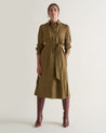 Golden Olive - Women's NAIA™ Shirt Dress