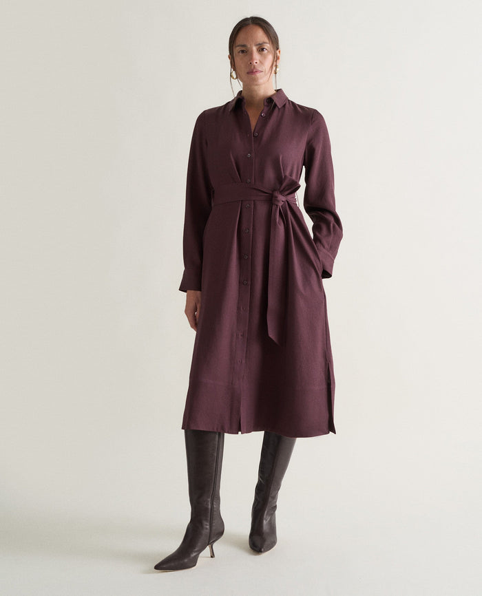 Midnight Plum - Women's NAIA™ Shirt Dress