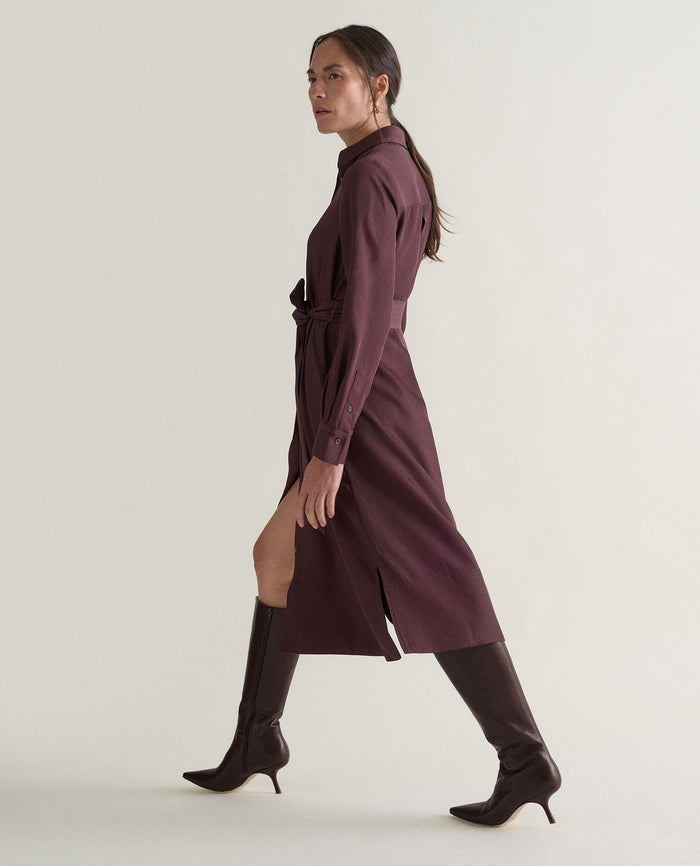 Midnight Plum - Women's NAIA™ Shirt Dress