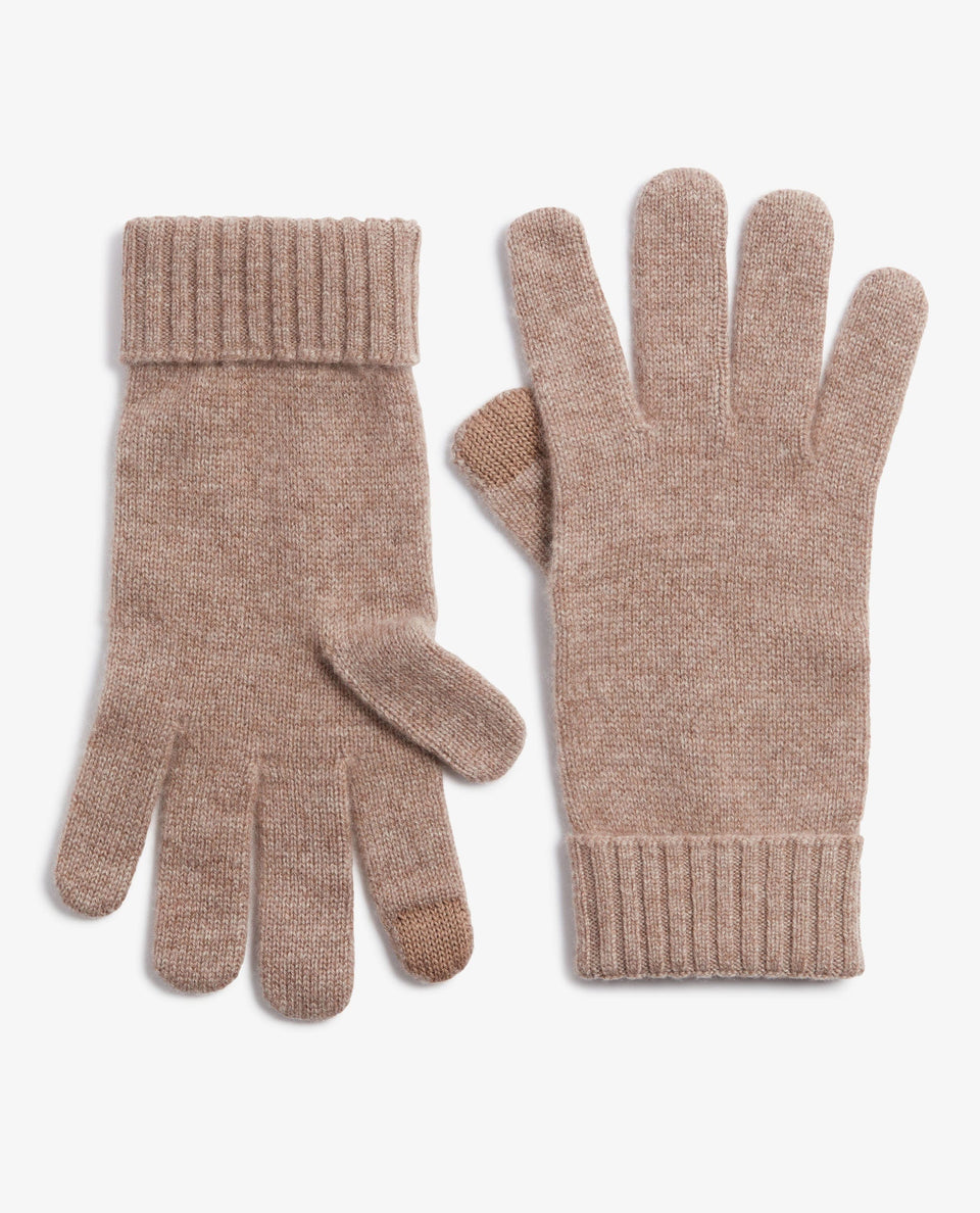 Men's Finest Cashmere Gloves - Toast