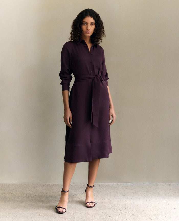 Midnight Plum - Women's NAIA™ Shirt Dress