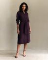 Midnight Plum - Women's NAIA™ Shirt Dress