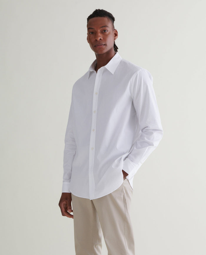 Men's Organic Cotton Poplin Shirt – Rise & Fall