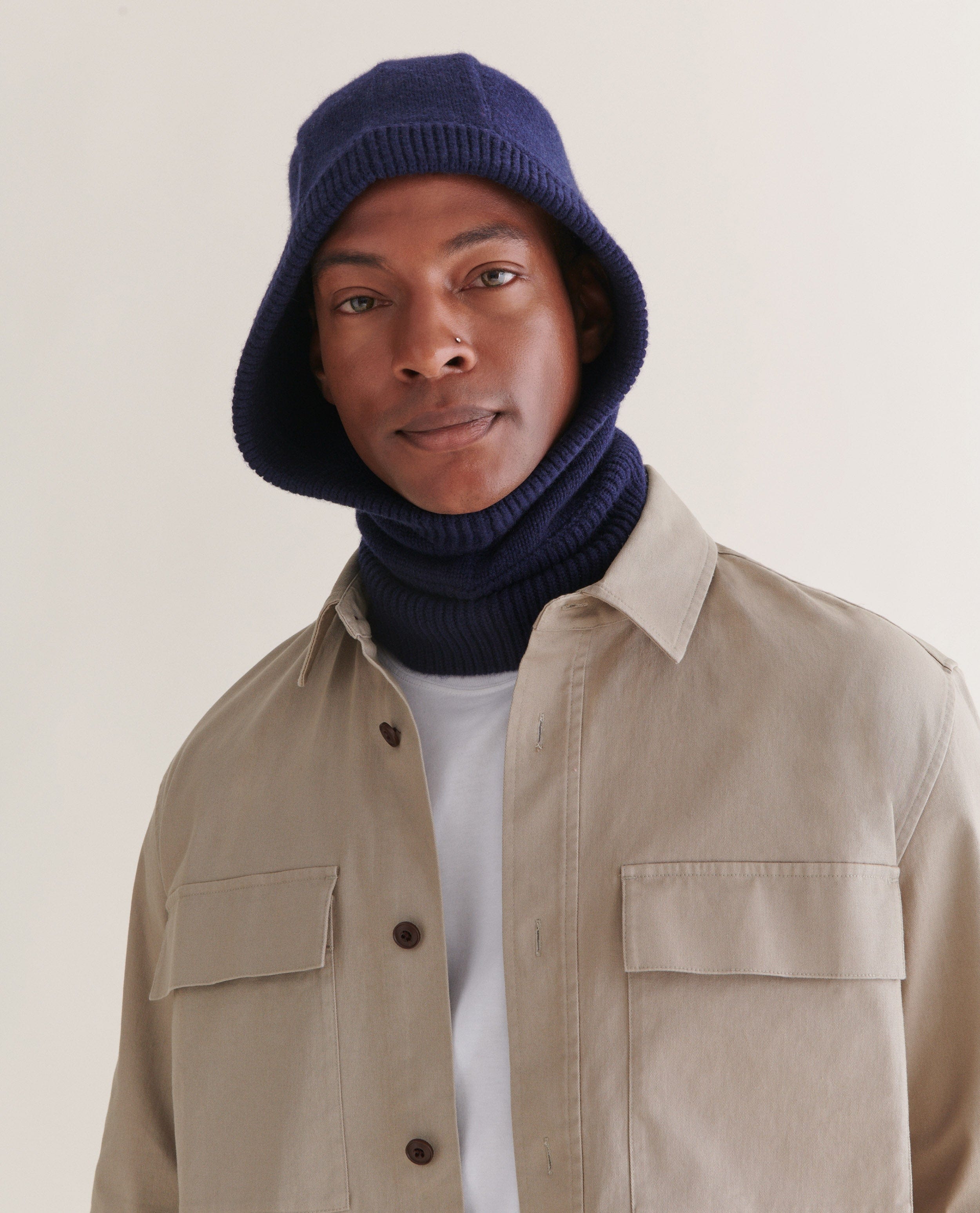 Men's Cashmere Wool Knitted Hood – Rise & Fall