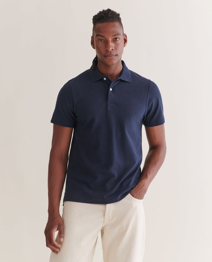 Product Focus: Cotton Pique Long-Sleeved Polo – Rampley and Co