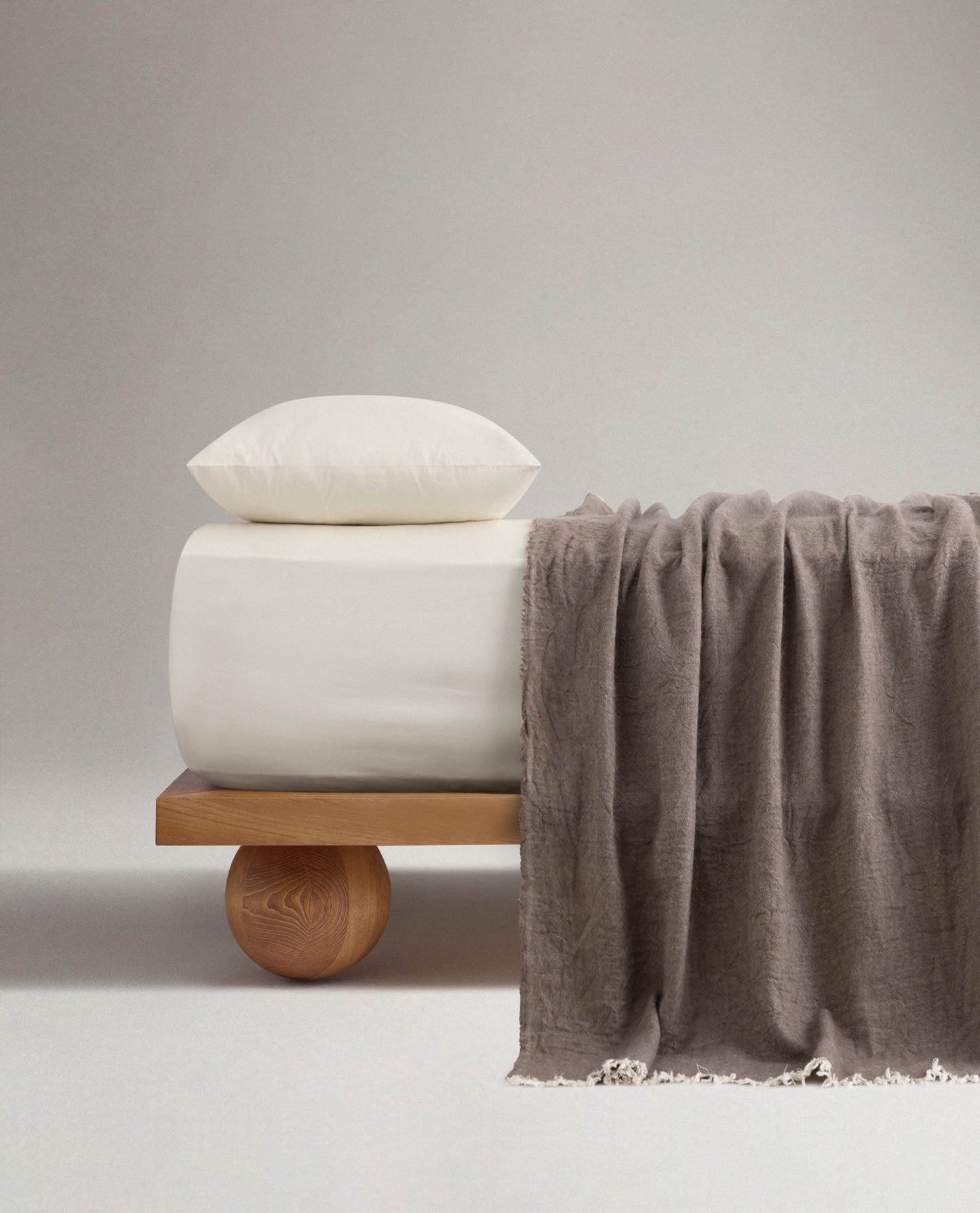 Merino Wool Throw - Twine