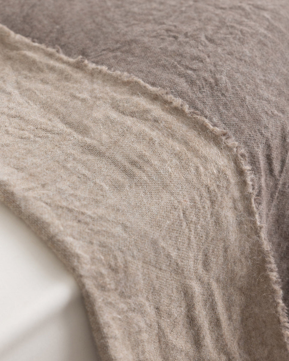 Merino Wool Throw - Twine