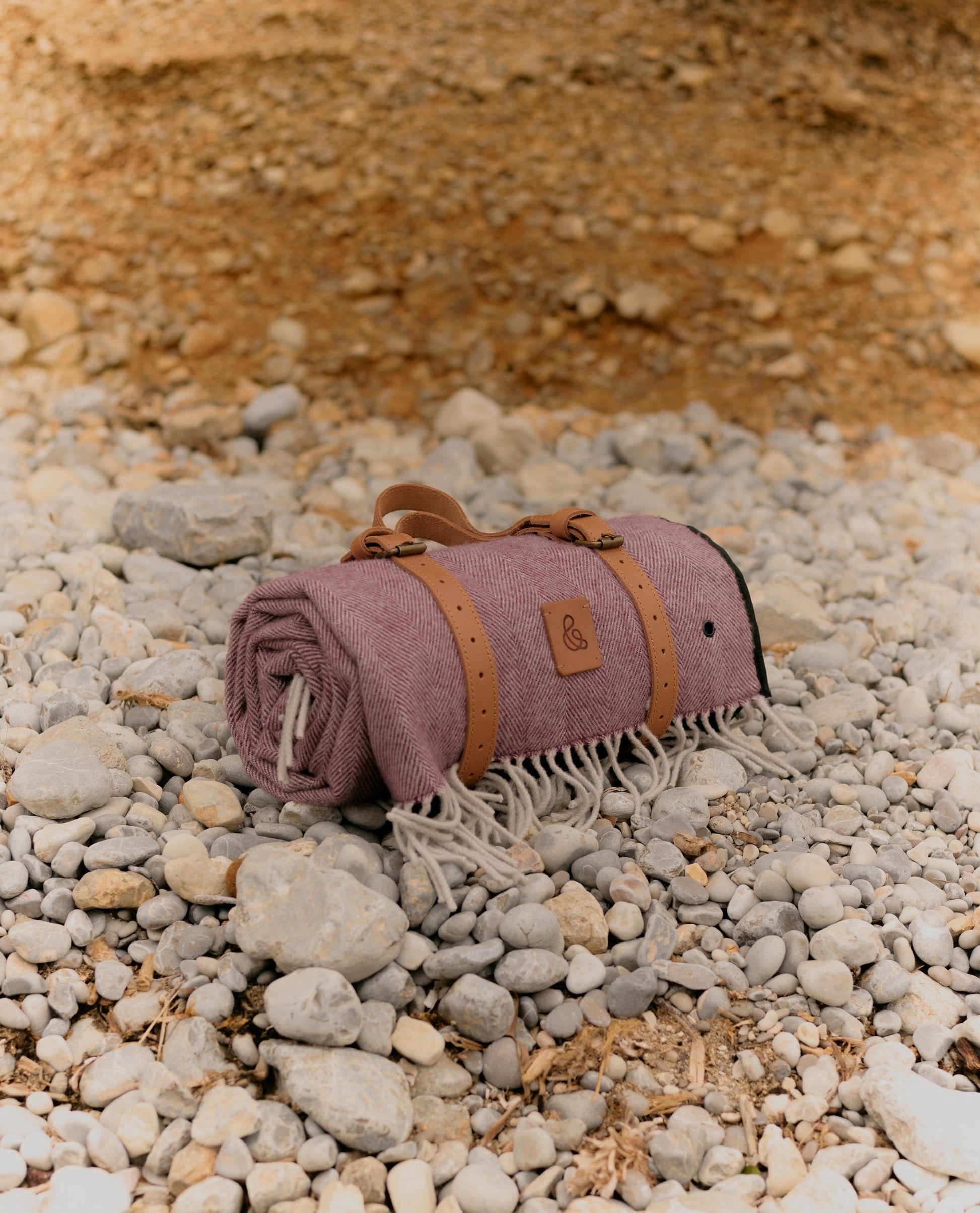 Merino Wool Wool Travel Rug Leisure Plain Premium Merino Wool