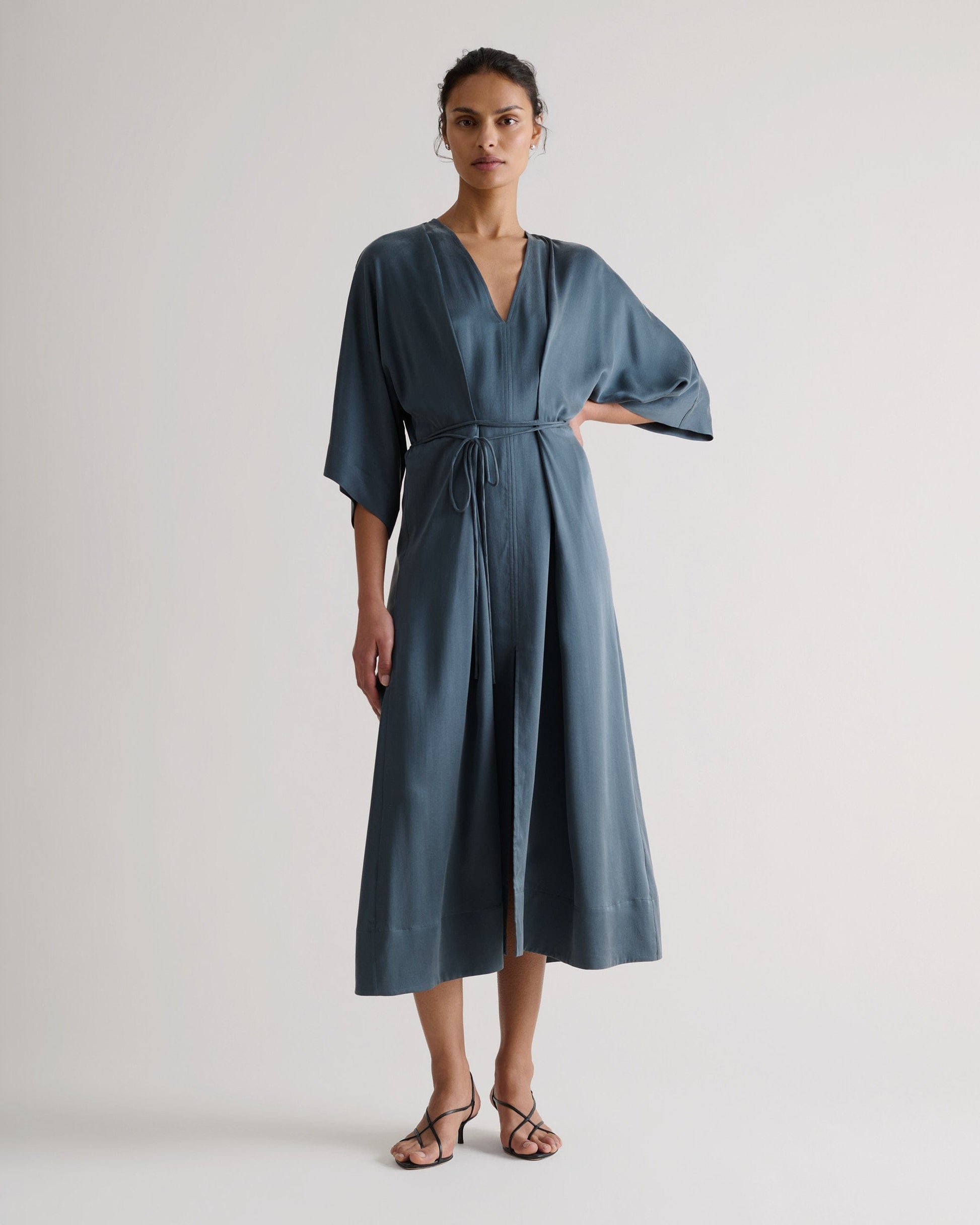 Women's Easy-Silk Robe Dress | Rise & Fall Women's Easy-Silk Robe Dress | Rise & Fall