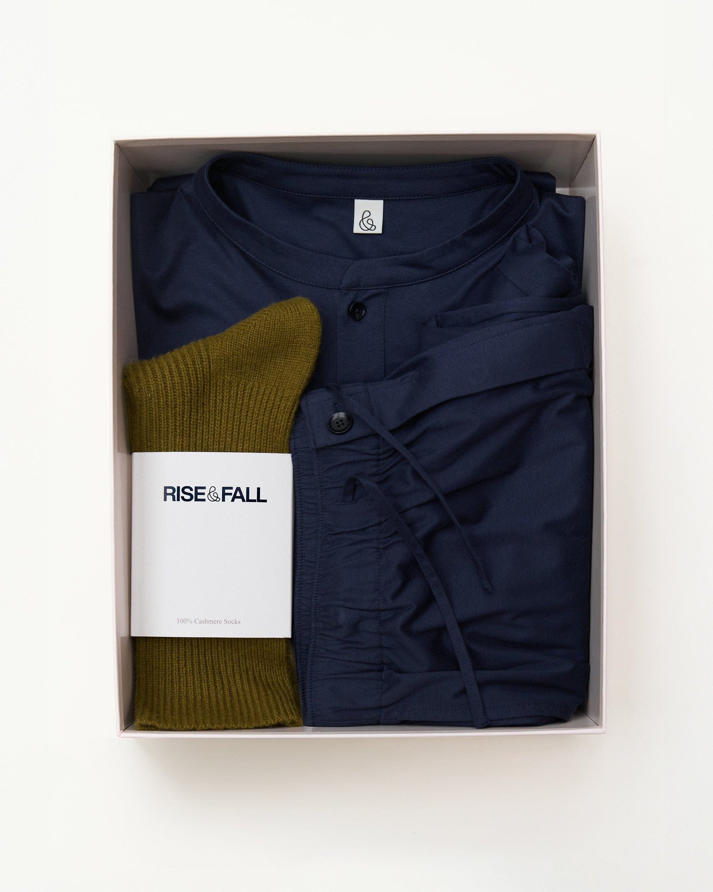 Men's Organic Cotton Pyjama Bottom - Indigo