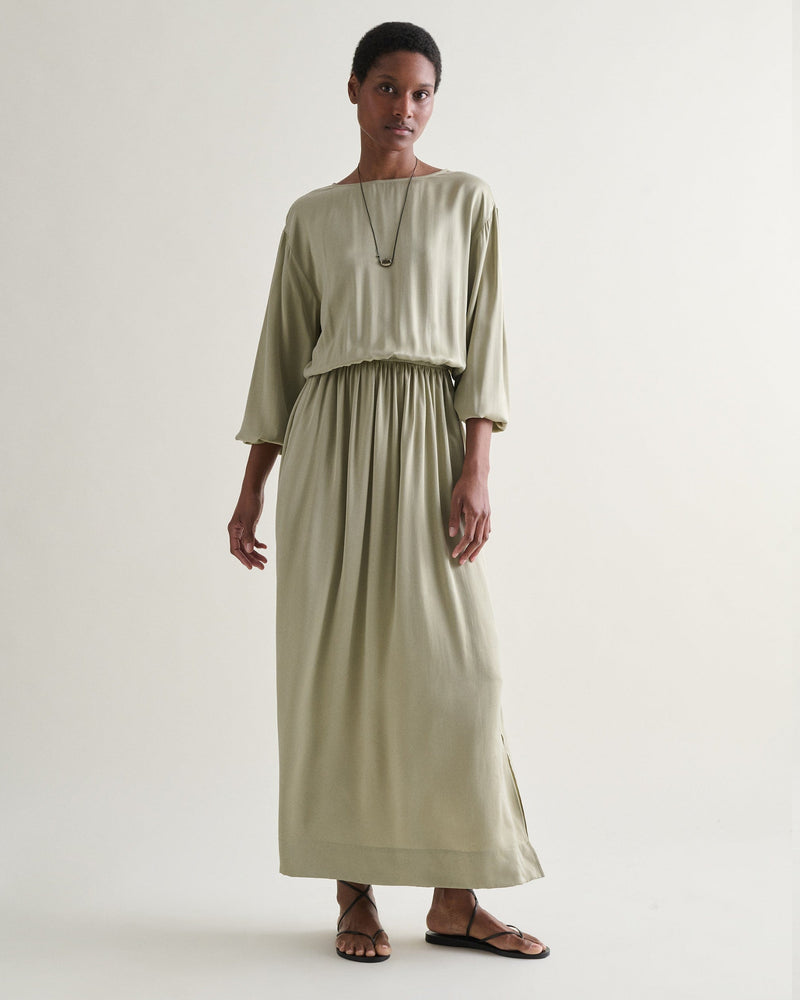 rise and fall silk dress Women's Silk Organza Layered Dress