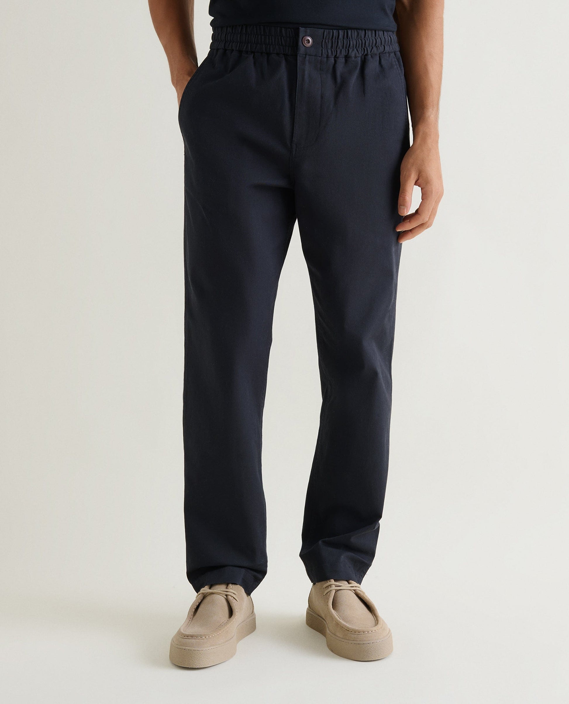 Men's All Rounder Cotton Trousers - Black