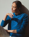 Viridian Blue - Women's Finest Cashmere Sweatshirt