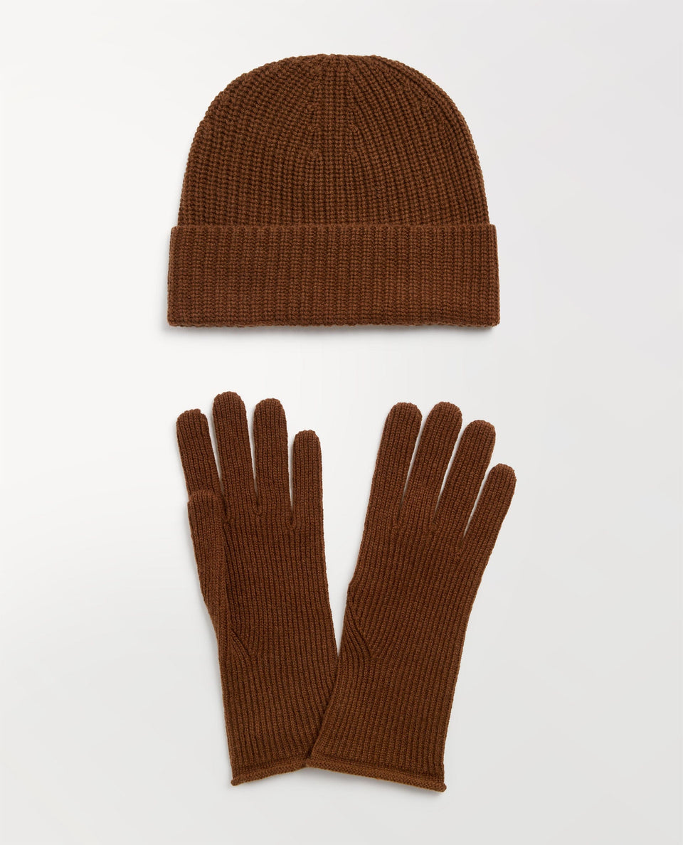Women's Beanie & Gloves Set - Burl