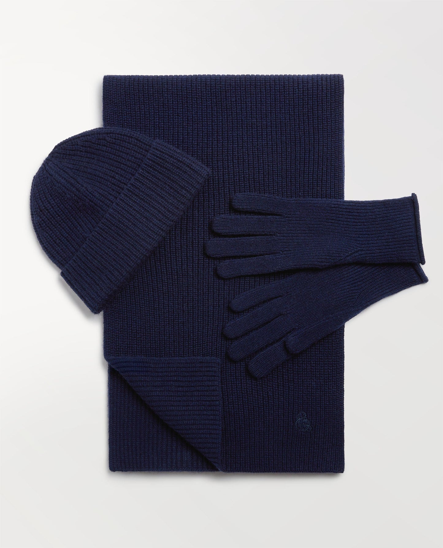 Women's Accessories Set (Beanie, Gloves & Scarf) - Indigo