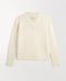 Women's Cashmere Merino V Neck Jumper - Buttermilk