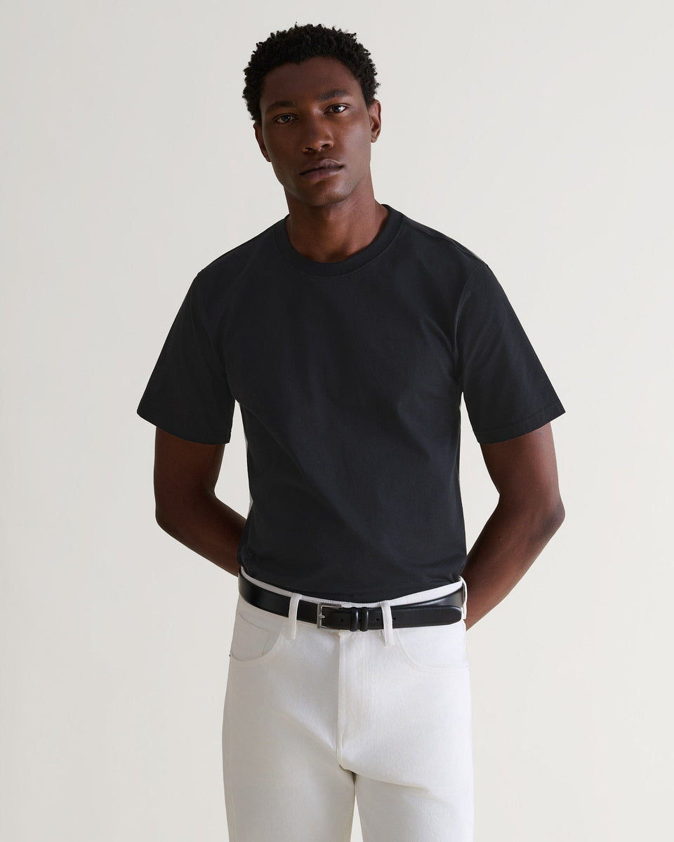 Men's Classic Cotton T-shirt - Black
